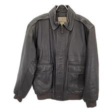エルエルビーン TURKEY製 ブラウン レザー A-2 フライト ジャケット 買取実績です。