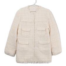 ビビィ ホワイト ELISE TWEED/ノーカラーツイードジャケット 買取実績です。