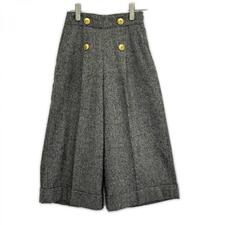 ブルーレーベル・クレストブリッジ グレー レーヨン混 金釦 キュロットパンツ 買取実績です。