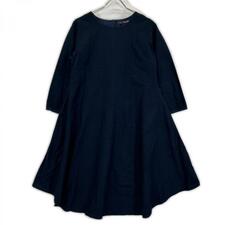 パラスパレス ネイビー コットン ノーカラー ロングスリーブ ワンピース 買取実績です。