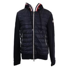 モンクレール 18年製 MAGLIA CARDIGAN ダウン切り替えスウェットパーカー 買取実績です。