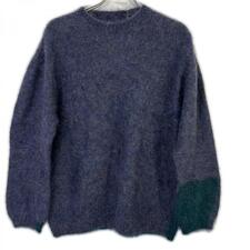 ワイズ 25AW YL-K20-187 パープル×グリーン モヘアクルーネックニット 買取実績です。