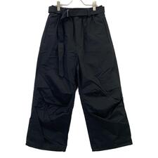 メゾンスペシャル 11242461218 ブラック SuvinCotton PrimeWide Snow Pants