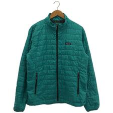パタゴニアを宅配で買取。17年製 84212 ターコイズブルー ナイロン ナノパフジャケットを買取りました。状態は多少の汚れ、使用感あり