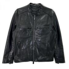 コーチ ブラック シープスキン シングルライダース ジャケット 買取実績です。