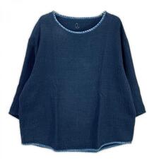 ポータークラシック インディゴ SASHIKO SUPER LIGHT SWEAT SHIRT 刺し子 スウェットシャツ 買取実績です。