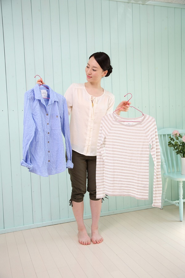 洋服を着た後は?
