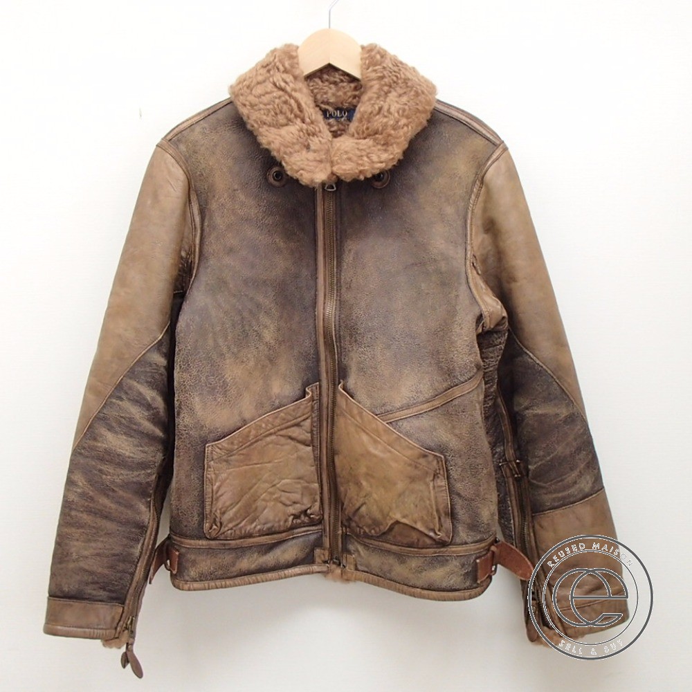 ラルフローレン(ralphlauren)のB-3 ムートンボンバージャケット買取