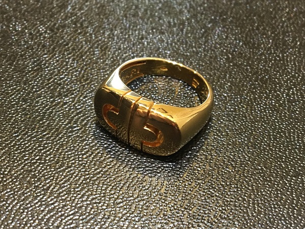 ブルガリの廃番パレンテシリングをお買取りいたしました。 買取価格 