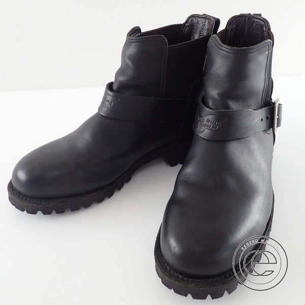 レッドウイング(RED WING)977 モーターサイクルサイドゴアブーツ(良品